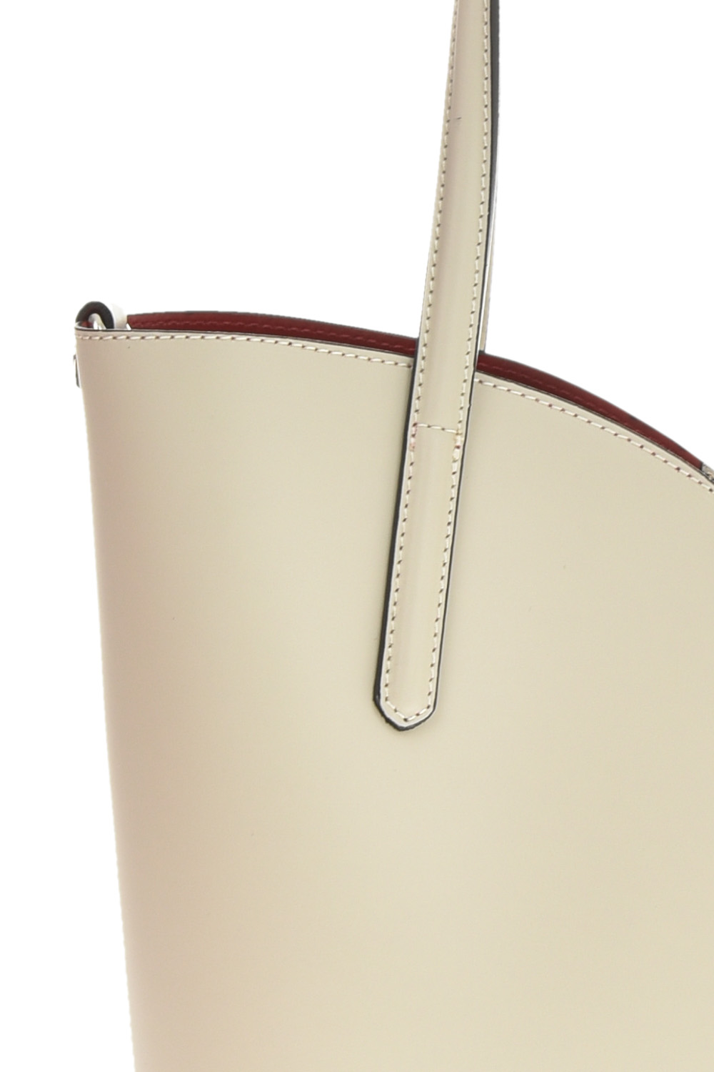 Geanta tote din piele naturala Antonia Moretti AM0612, Bej, #3, Bagsy