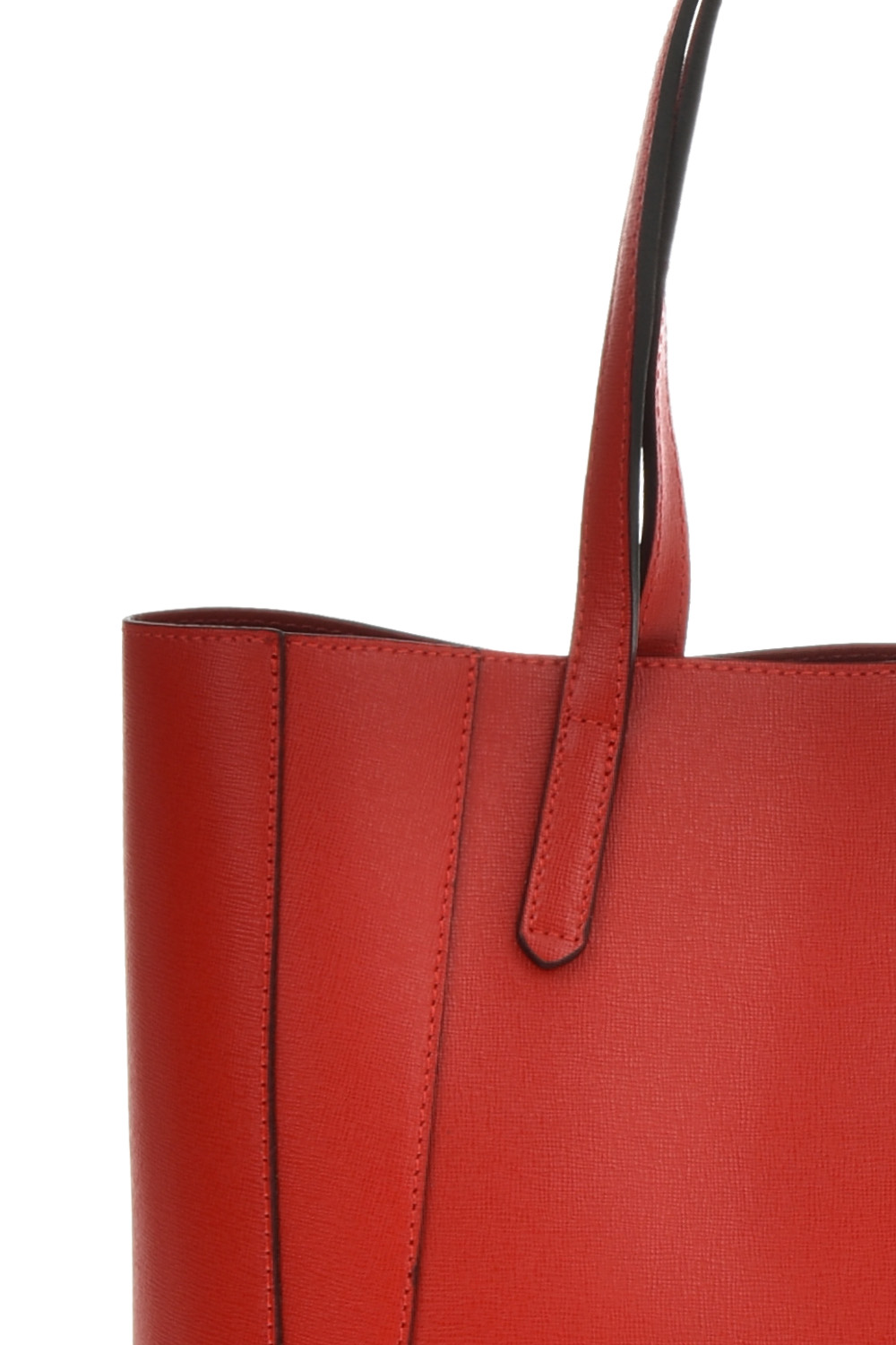 Geanta de mana din piele naturala Antonia Moretti AM0619, Rosu, #5, Bagsy