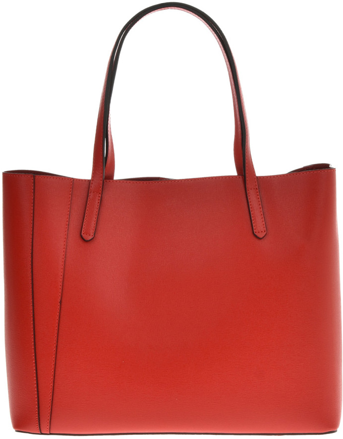 Geanta de mana din piele naturala Antonia Moretti AM0619, Rosu, #3, Bagsy