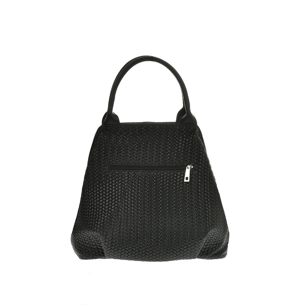 Geanta dama din piele naturala Antonia Moretti AM0650, Negru, #3, Bagsy