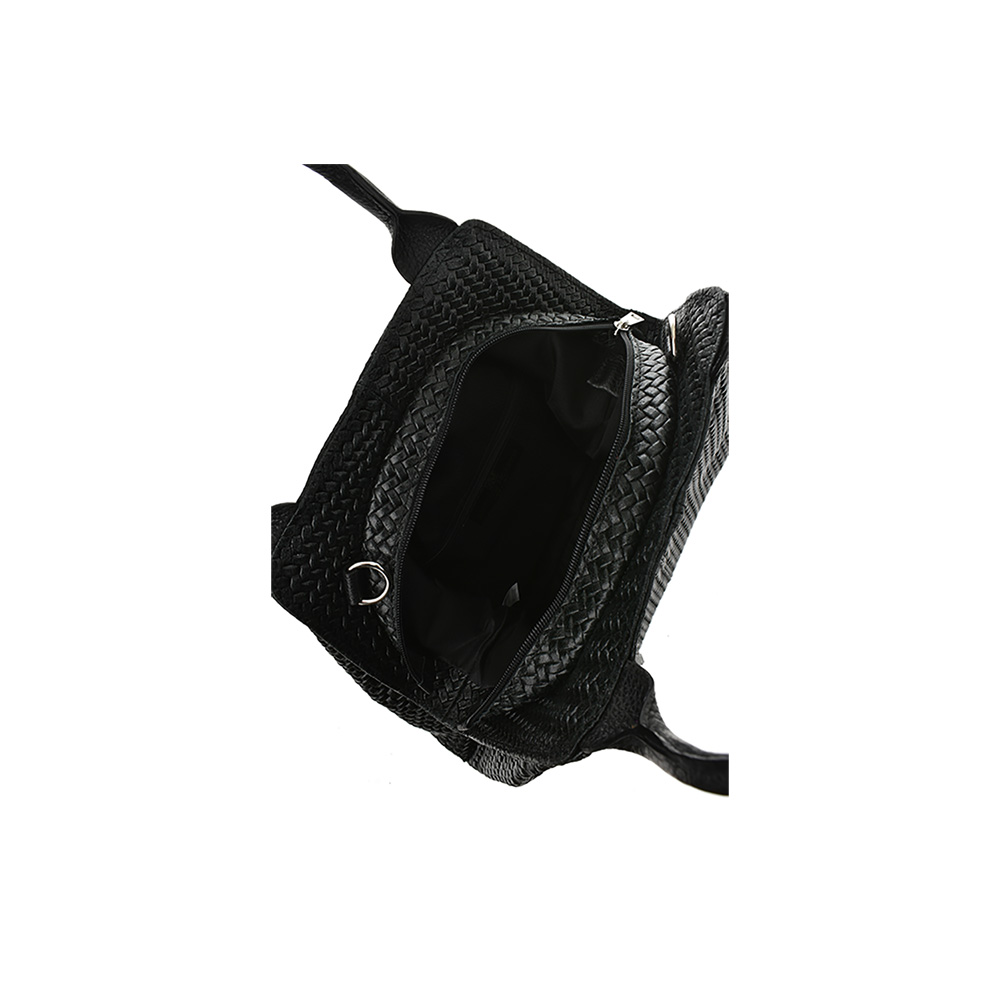 Geanta dama din piele naturala Antonia Moretti AM0650, Negru, #5, Bagsy