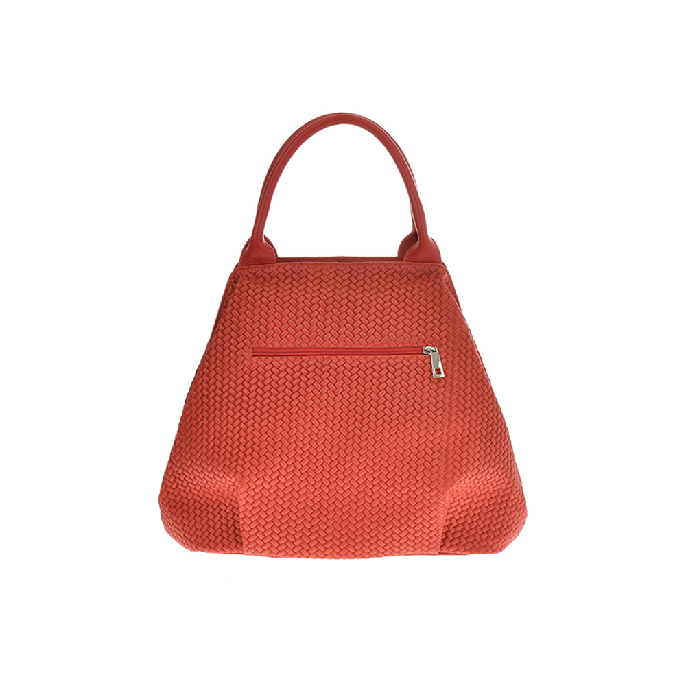 Geanta dama din piele naturala Antonia Moretti AM0650, Rosu, #3, Bagsy