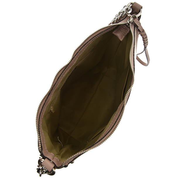 Geanta de mana din piele naturala Antonia Moretti AM0687, Roz prafuit, #2, Bagsy