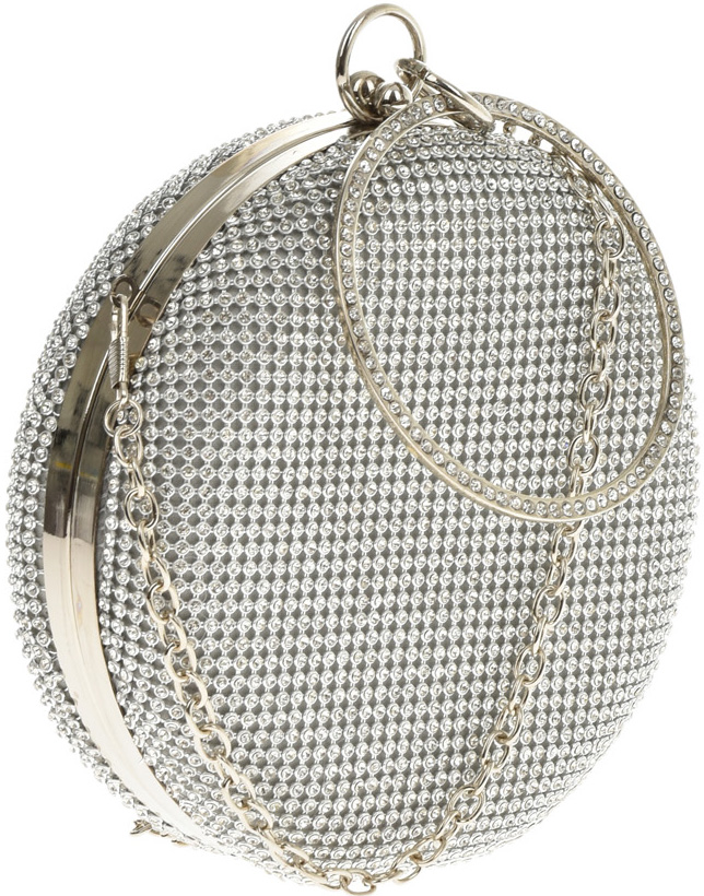 Geanta de ocazie Antonia Moretti AM0690, Argintiu, #2, Bagsy