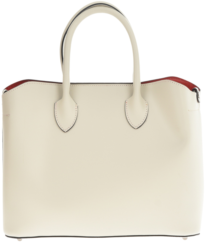 Geanta de mana din piele naturala Antonia Moretti AM0701, Bej, #5, Bagsy