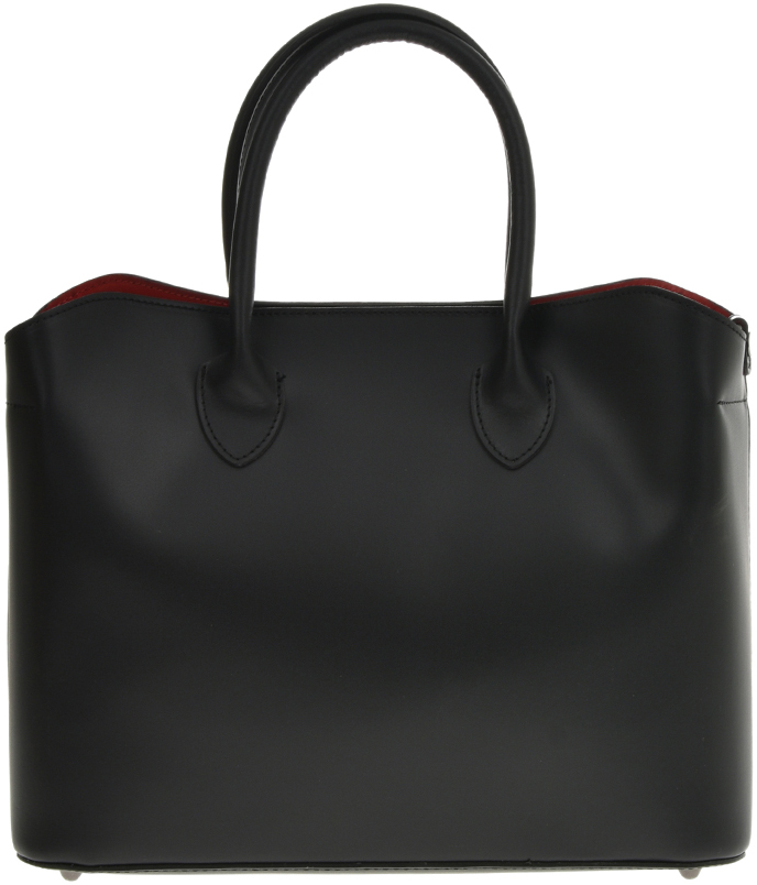 Geanta de mana din piele naturala Antonia Moretti AM0701, Negru, #4, Bagsy