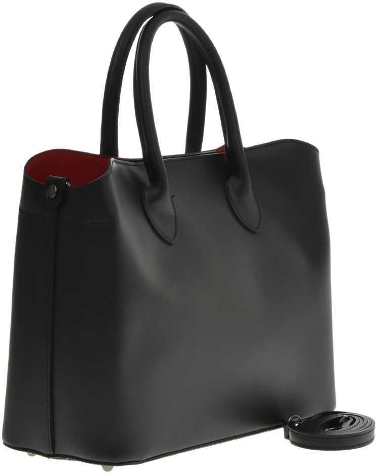 Geanta de mana din piele naturala Antonia Moretti AM0701, Negru, #2, Bagsy