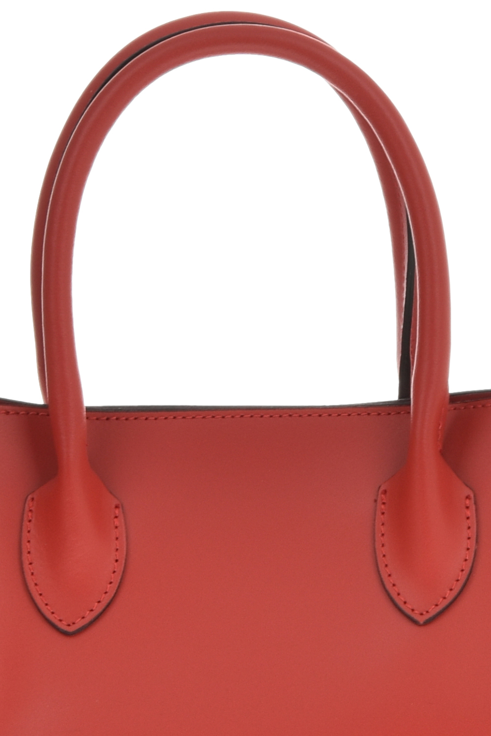 Geanta de mana din piele naturala Antonia Moretti AM0701, Rosu, #4, Bagsy