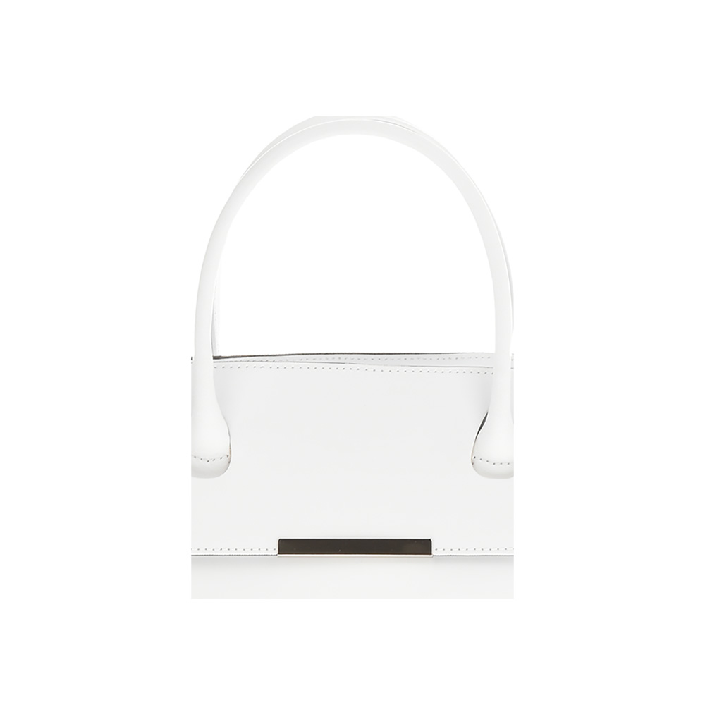 Geanta de mana din piele naturala Antonia Moretti AM0732, Alb, #4, Bagsy