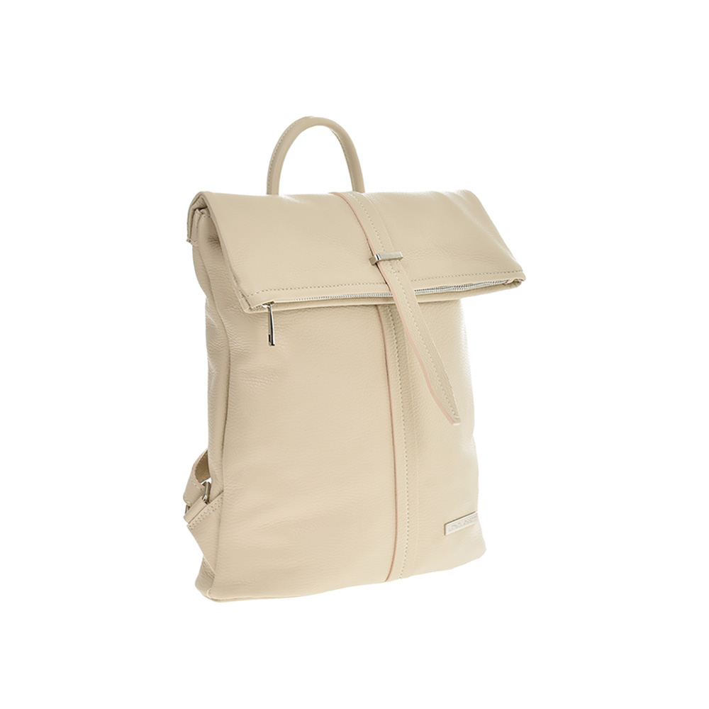 Rucsac dama din piele naturala Antonia Moretti AM0738, Bej, #2, Bagsy