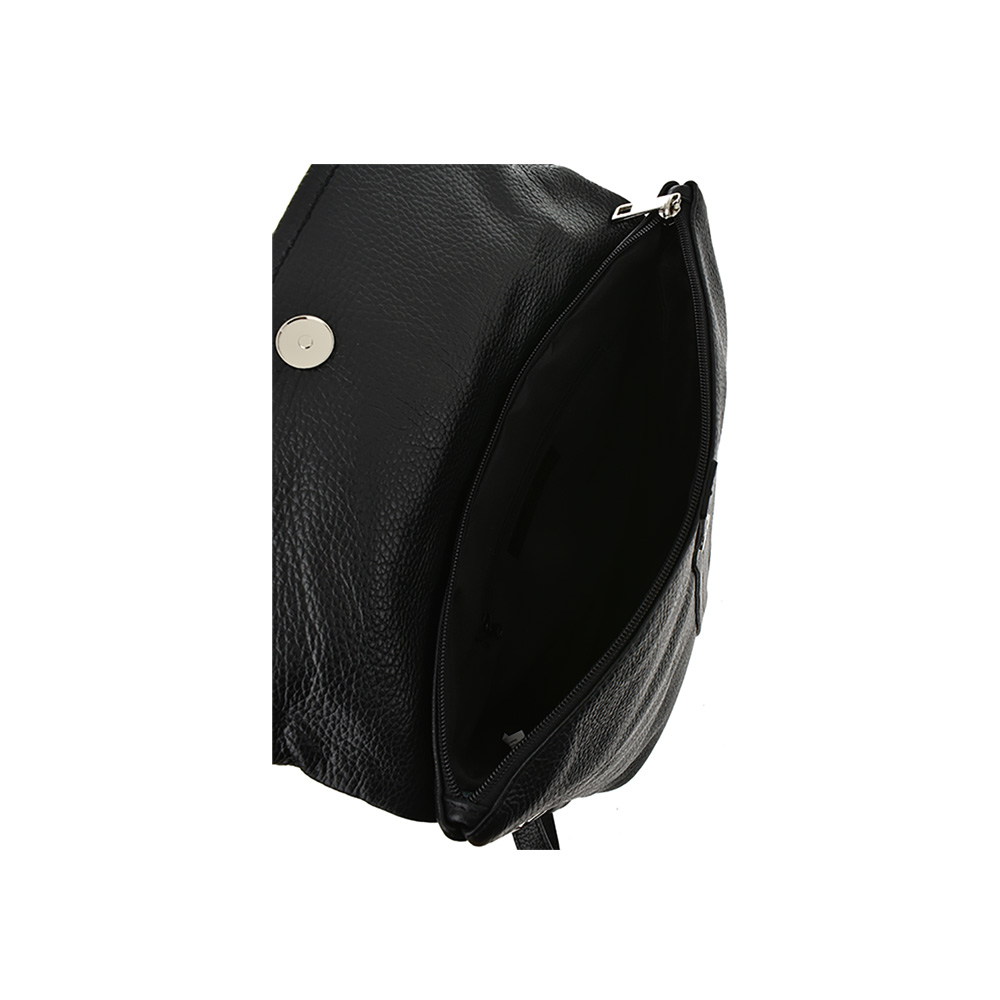 Rucsac dama din piele naturala Antonia Moretti AM0738, Negru, #5, Bagsy
