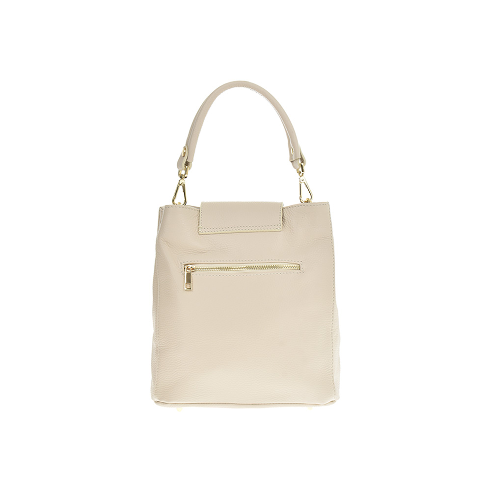 Geanta dama din piele naturla Antonia Moretti AM0749, Bej, #3, Bagsy