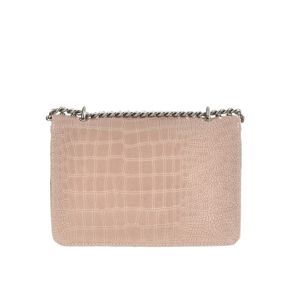 Geanta dama din piele naturala Antonia Moretti AM0756, Roz prafuit, #3, Bagsy