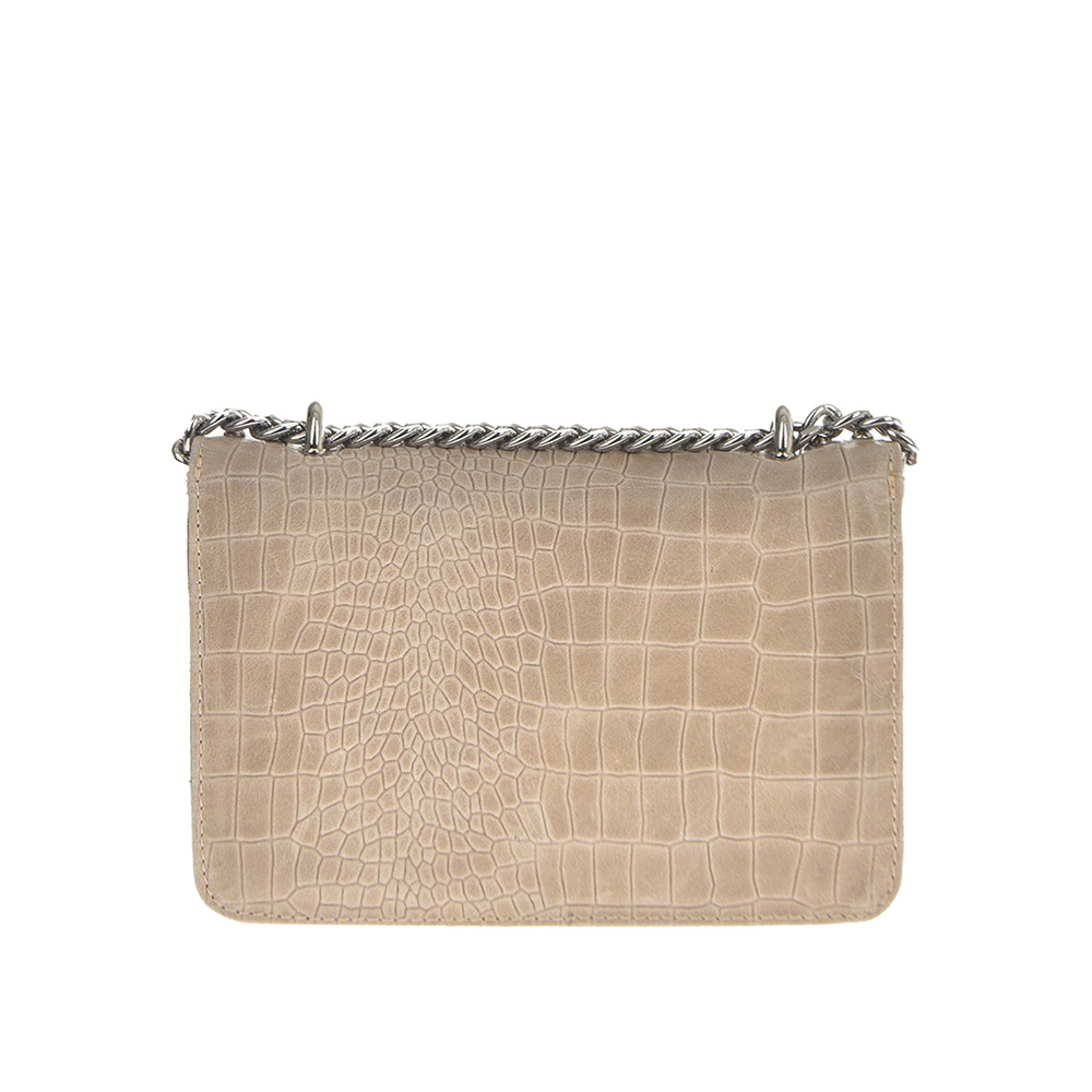 Geanta dama din piele naturala Antonia Moretti AM0756, Grej, #3, Bagsy