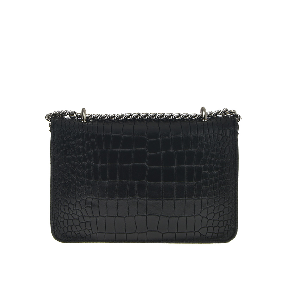 Geanta dama din piele naturala Antonia Moretti AM0756, Negru, #4, Bagsy