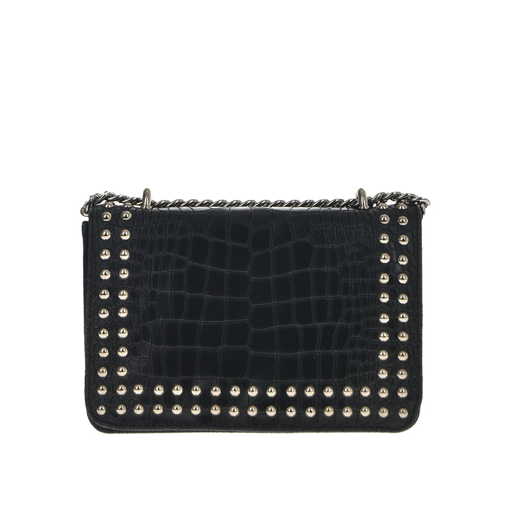 Geanta dama din piele naturala Antonia Moretti AM0756, Negru, #1, Bagsy