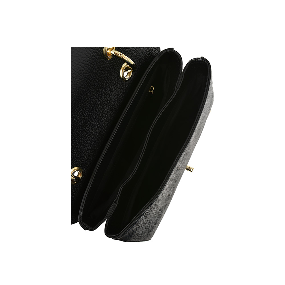 Geanta dama din piele naturala Antonia Moretti AM0759, Negru, #5, Bagsy