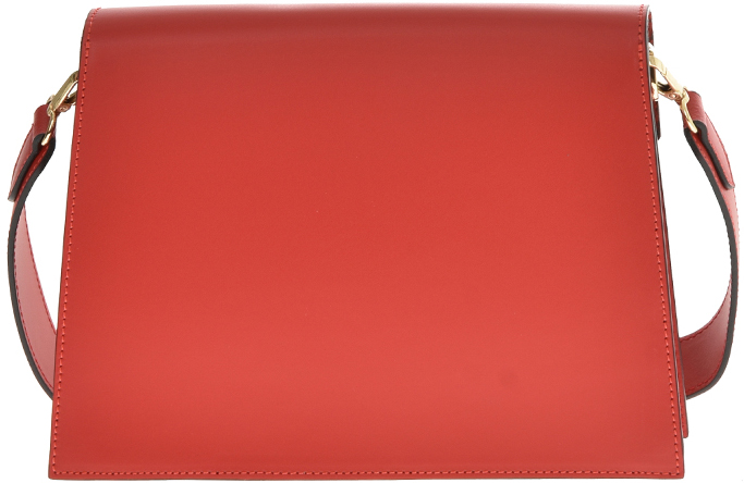 Geanta de umar din piele naturala Antonia Moretti AM0773, Rosu, #4, Bagsy