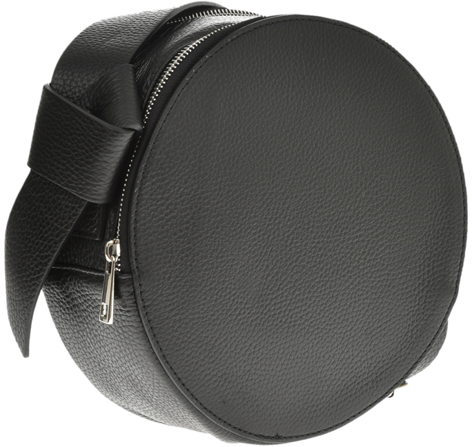 Geanta de umar din piele naturala Antonia Moretti AM0779, Negru, #2, Bagsy