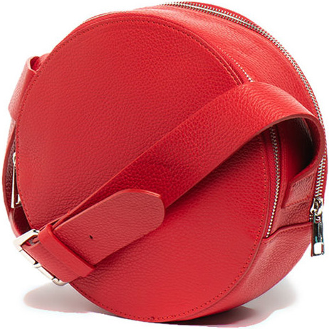 Geanta de umar din piele naturala Antonia Moretti AM0779, Rosu, #3, Bagsy