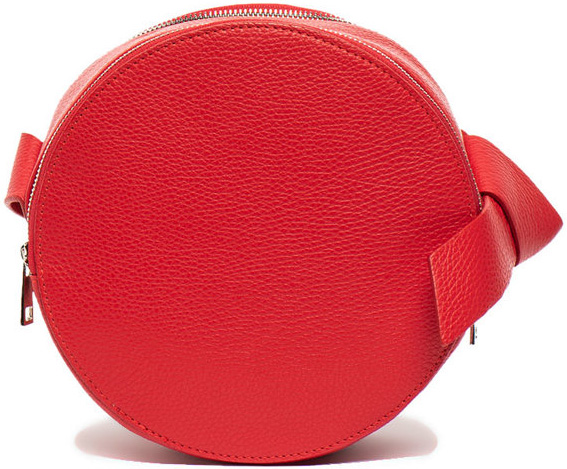 Geanta de umar din piele naturala Antonia Moretti AM0779, Rosu, #1, Bagsy