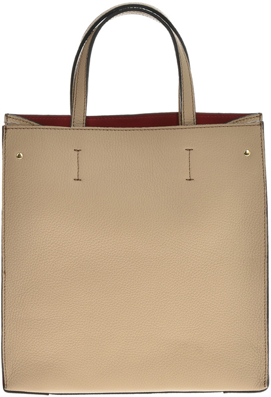 Geanta tote din piele naturala Antonia Moretti AM0794, Grej, #3, Bagsy