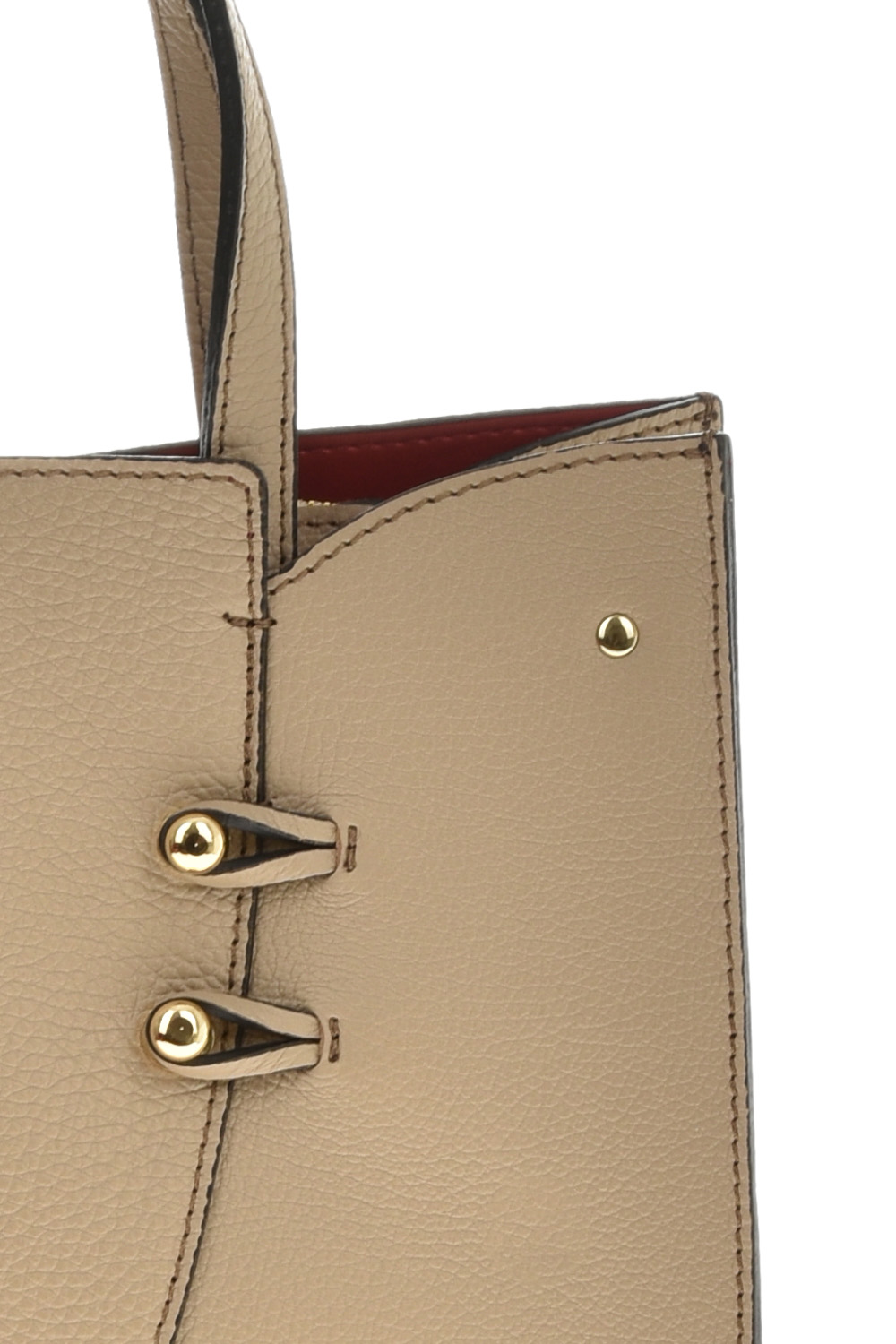 Geanta tote din piele naturala Antonia Moretti AM0794, Grej, #4, Bagsy