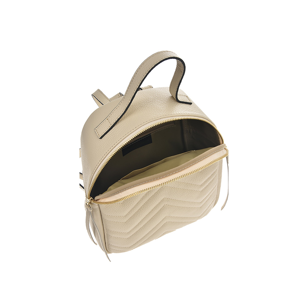 Rucsac dama din piele naturala Antonia Moretti AM0796, Bej, #5, Bagsy