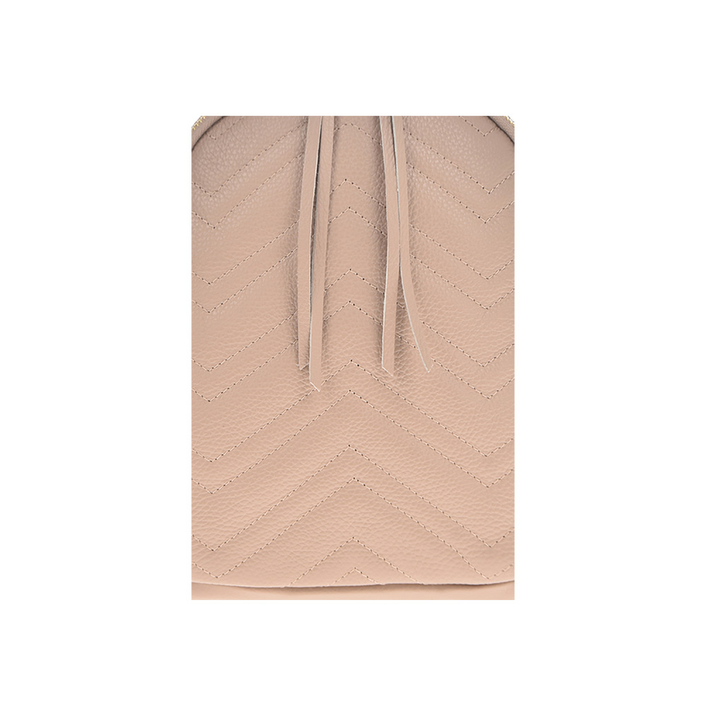 Rucsac dama din piele naturala Antonia Moretti AM0796, Roz prafuit, #4, Bagsy