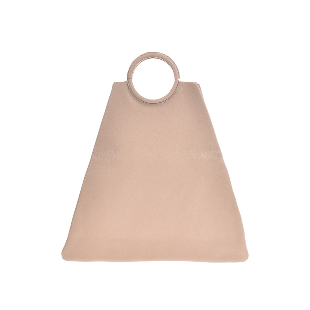 Geanta dama din piele naturala Antonia Moretti AM0805, Roz prafuit, #4, Bagsy