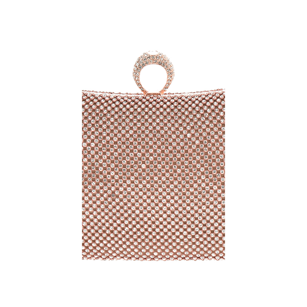 Geanta de ocazie Antonia Moretti AM0863, Sampanie, #4, Bagsy