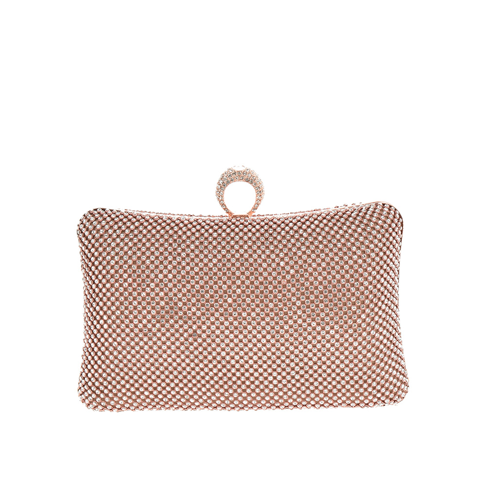 Geanta de ocazie Antonia Moretti AM0863, Sampanie, #1, Bagsy