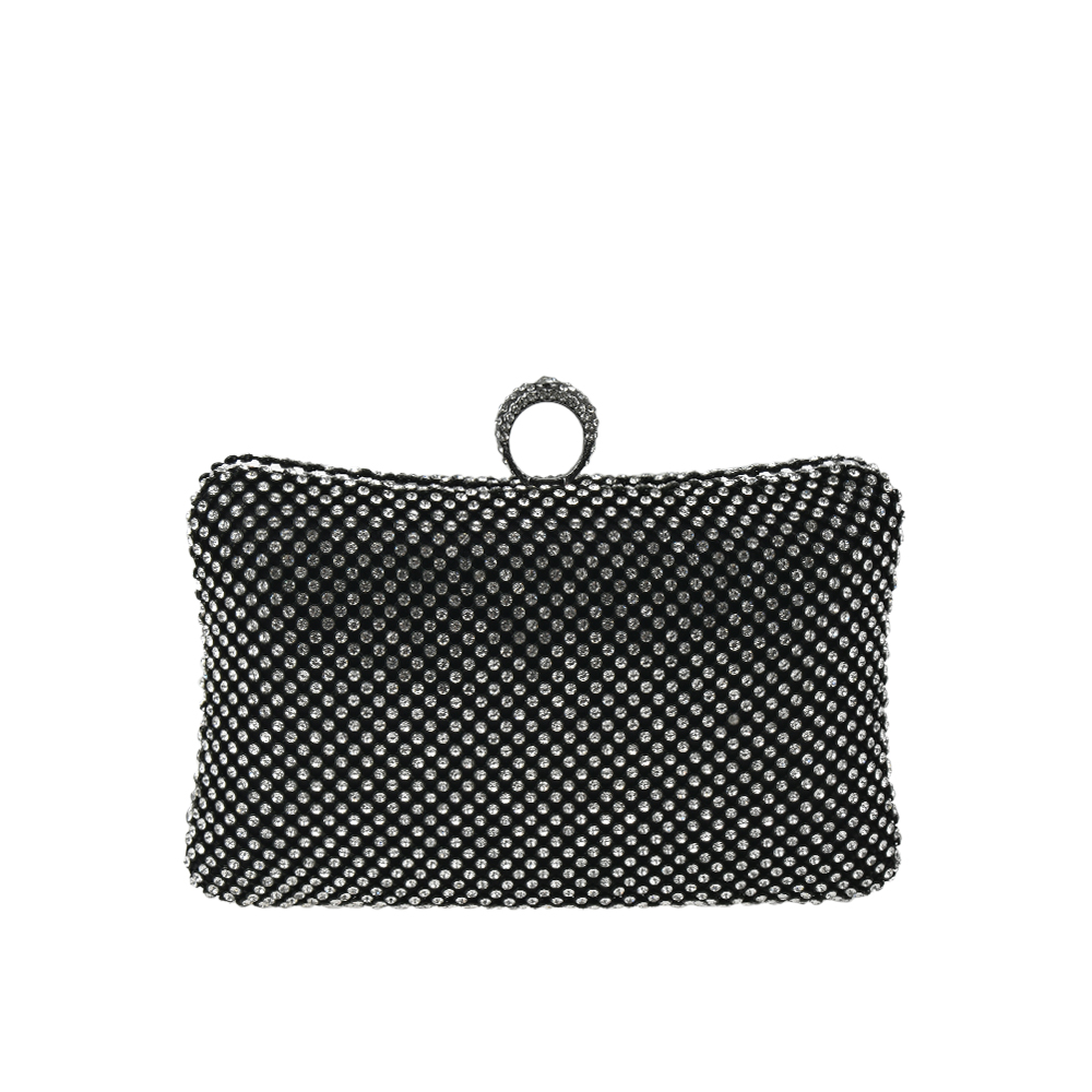 Geanta de ocazie Antonia Moretti AM0863, Negru, Nr. 3, Bagsy