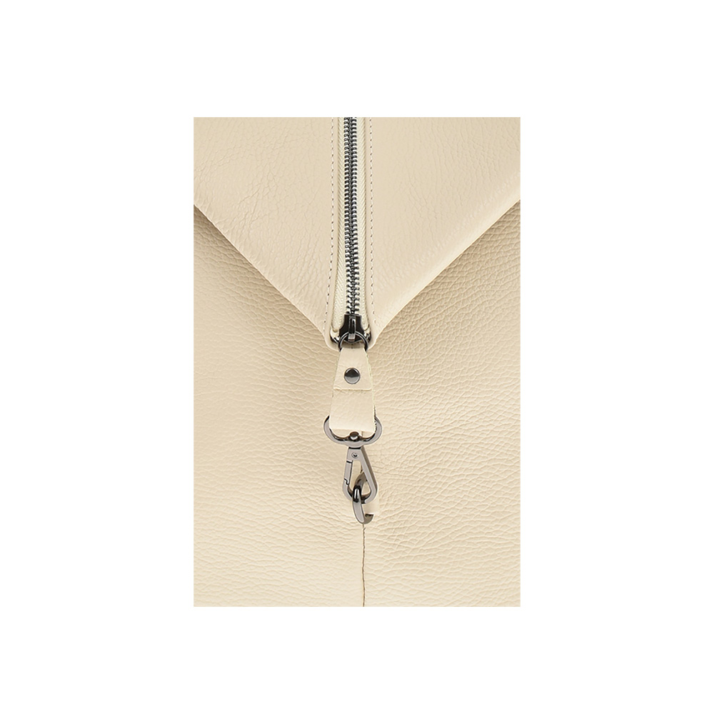 Rucsac dama din piele naturala Antonia Moretti AM0870, Bej, #4, Bagsy