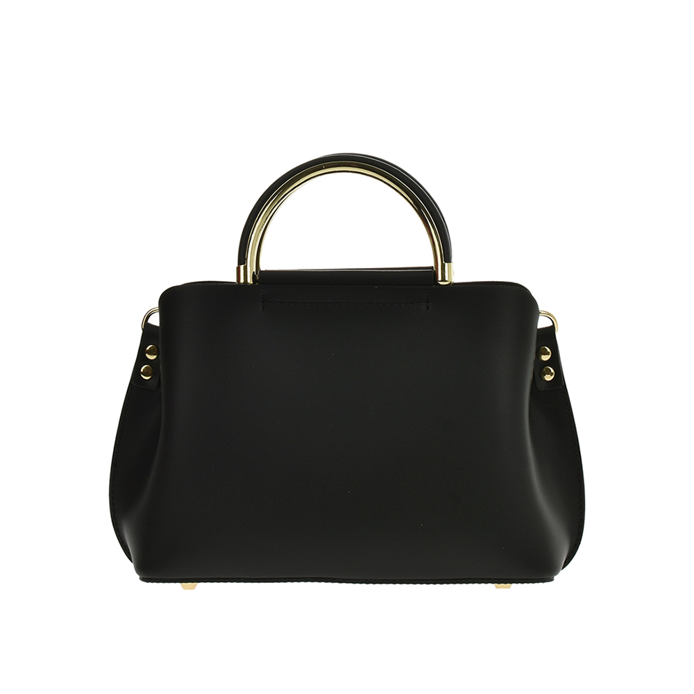 Geanta dama din piele naturala Antonia Moretti AM0882, Negru, #3, Bagsy