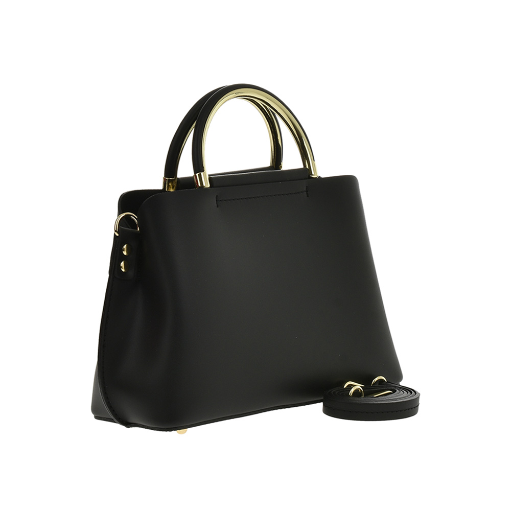 Geanta dama din piele naturala Antonia Moretti AM0882, Negru, #2, Bagsy