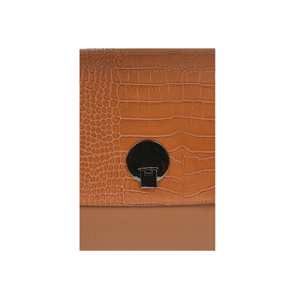 Geanta dama din piele naturala Antonia Moretti AM0884, Cognac, #4, Bagsy