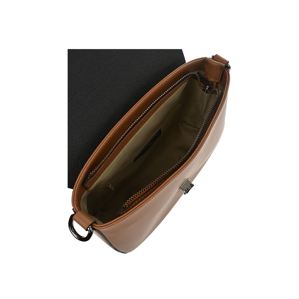 Geanta dama din piele naturala Antonia Moretti AM0884, Cognac, #5, Bagsy