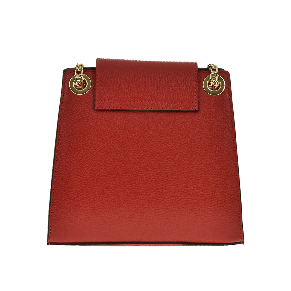 Geanta dama din piele naturala Antonia Moretti AM0885, Rosu, #3, Bagsy