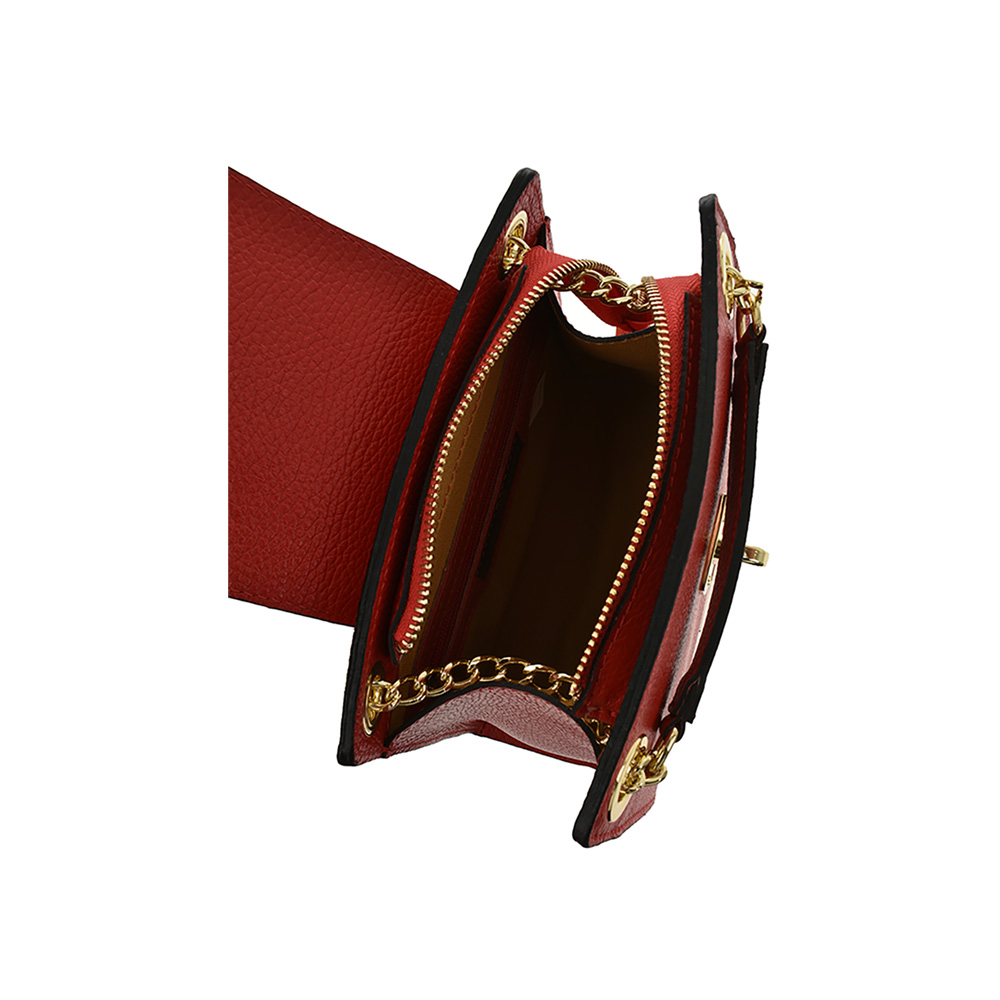 Geanta dama din piele naturala Antonia Moretti AM0885, Rosu, #5, Bagsy