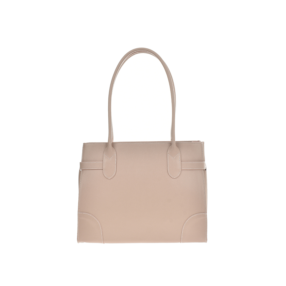 Geanta dama din piele naturala Antonia Moretti AM0895, Roz prafuit, #3, Bagsy