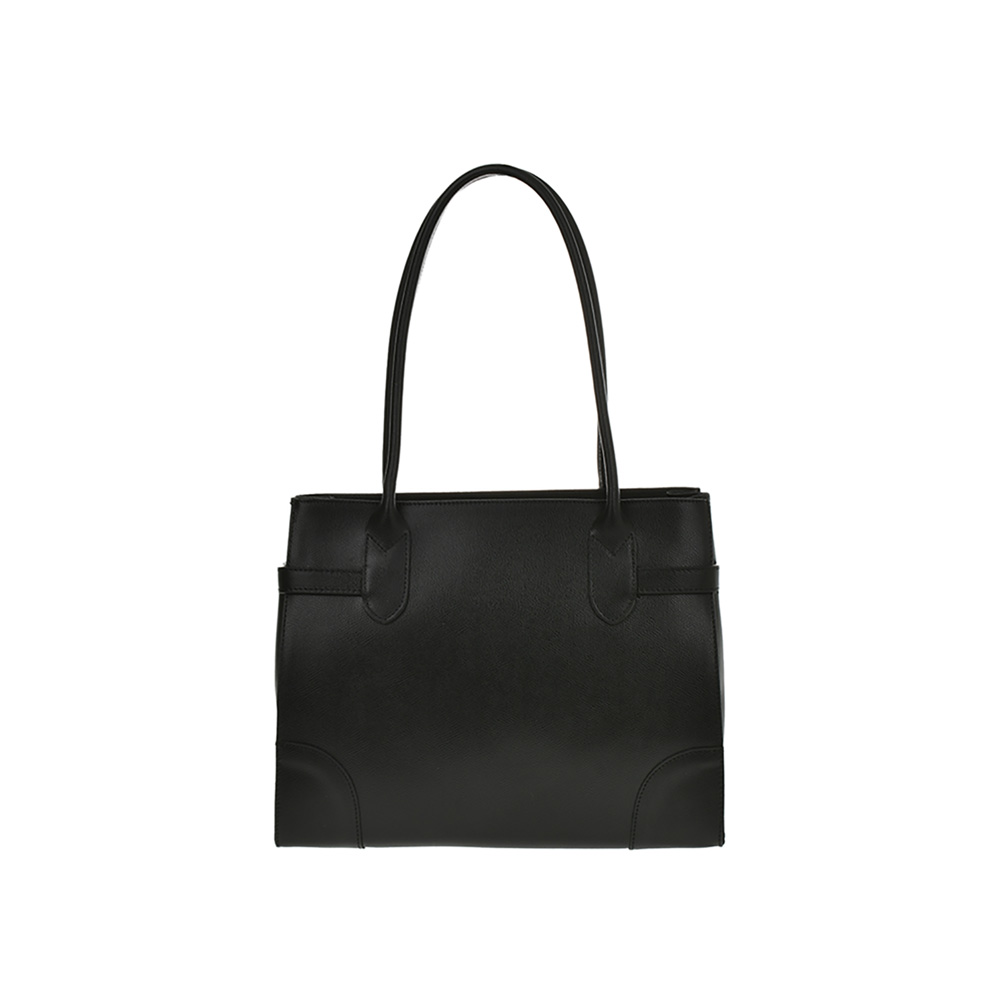 Geanta dama din piele naturala Antonia Moretti AM0895, Negru, #3, Bagsy