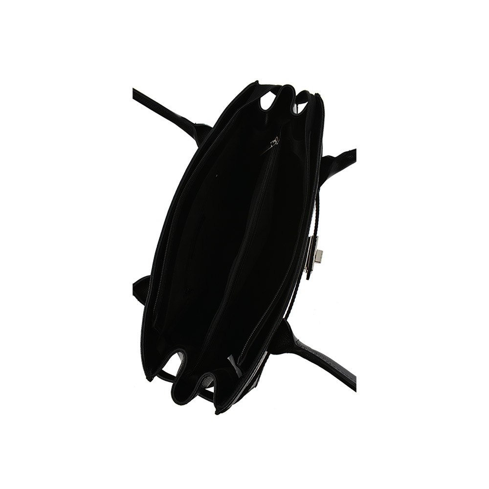 Geanta dama din piele naturala Antonia Moretti AM0895, Negru, #5, Bagsy