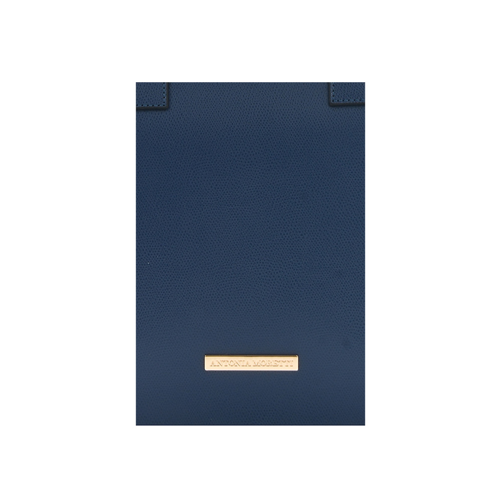 Geanta dama din piele naturala Antonia Moretti AM0896, Albastru, #4, Bagsy