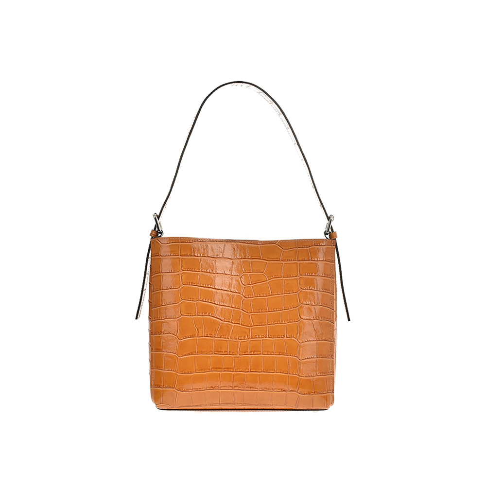 Geanta dama din piele naturala Antonia Moretti AM0897, Cognac, #3, Bagsy