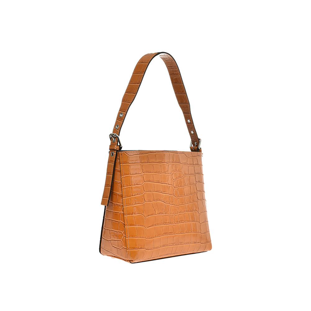 Geanta dama din piele naturala Antonia Moretti AM0897, Cognac, #2, Bagsy