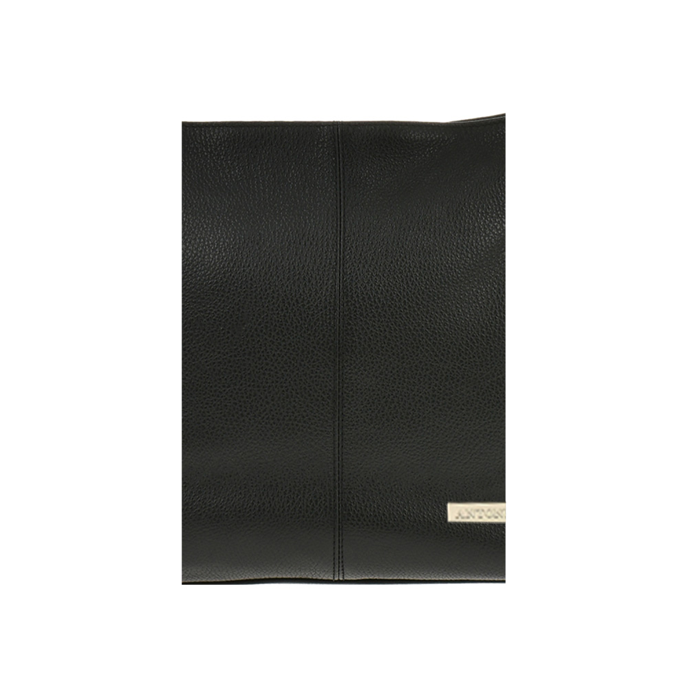 Geanta hobo din piele naturala Antonia Moretti AM0900, Nero, #4, Bagsy