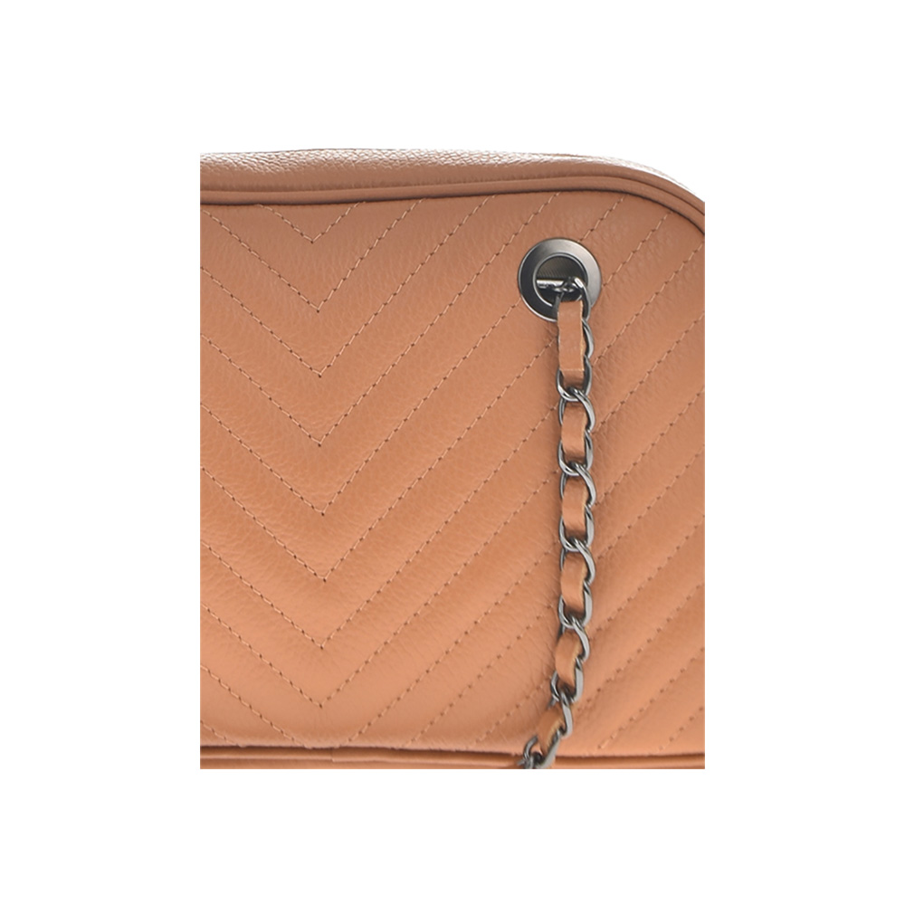 Geanta dama din piele naturala Antonia Moretti AM0917, Cognac, #4, Bagsy