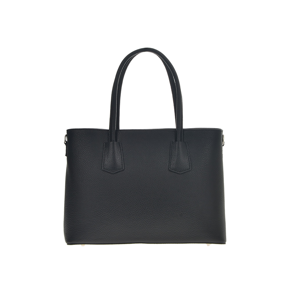 Geanta dama din piele naturala Antonia Moretti AM0918, Negru, #3, Bagsy