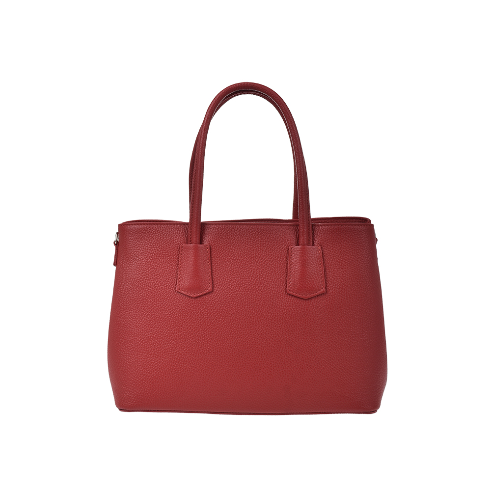 Geanta dama din piele naturala Antonia Moretti AM0918, Rosu, #3, Bagsy